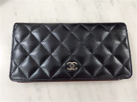 chanel yen wallet dimension